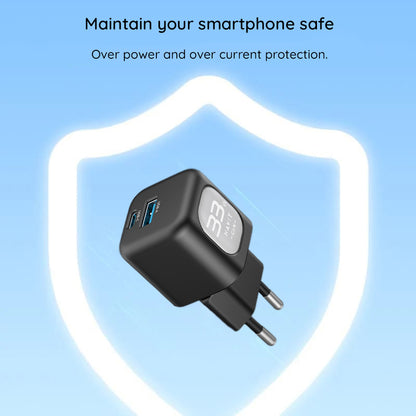 Síťová nabíječka HAVIT UC230, 33W, 3A, 1 x USB-A - 1 x USB-C, Zelená