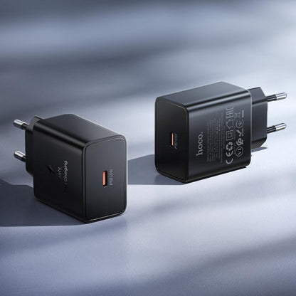 Síťová nabíječka HOCO N77, 45W, 3A, 1 x USB-C, černá