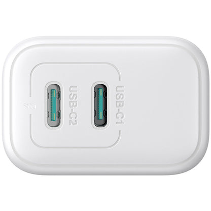 Síťová nabíječka Joyroom JR-TCF12, 20W, 3A, 2 x USB-C, Bílá