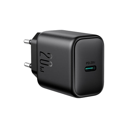 Síťová nabíječka Joyroom JR-TCF20, 20W, 3A, 1 x USB-C, Černá