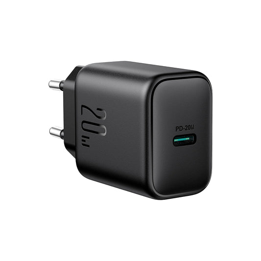 Síťová nabíječka Joyroom JR-TCF20, 20W, 3A, 1 x USB-C, Černá