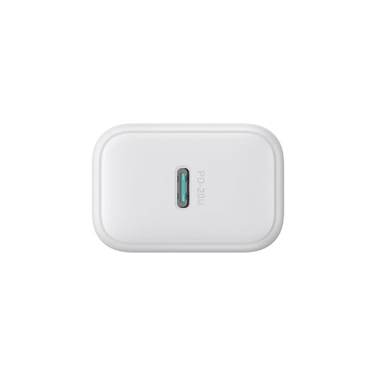 Síťová nabíječka Joyroom JR-TCF20, 20W, 3A, 1 x USB-C, Bílá