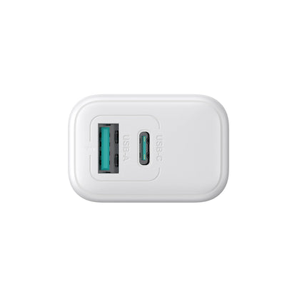 Síťová nabíječka Joyroom JR-TCF21, 20W, 3A, 1 x USB-A - 1 x USB-C, Bílá