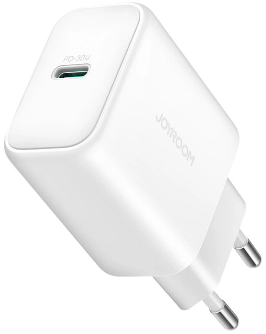 Síťová nabíječka Joyroom JR-TCF24, 30W, 3A, 1 x USB-C, Bílá