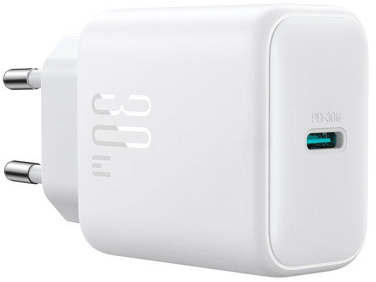 Síťová nabíječka Joyroom JR-TCF24, 30W, 3A, 1 x USB-C, Bílá