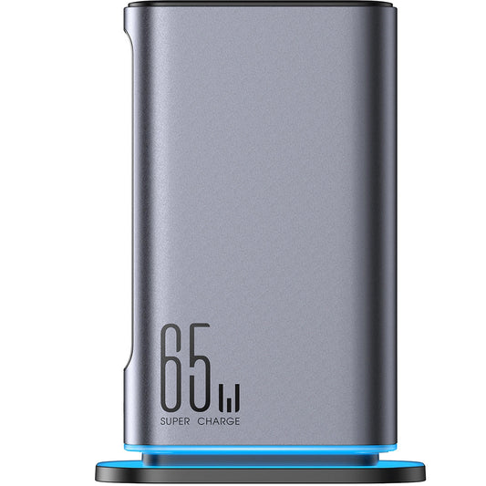 Joyroom JR-TCM02 Charging Station, 65W, 3.25A, 2 x USB-A - 4 x USB-C, Gray