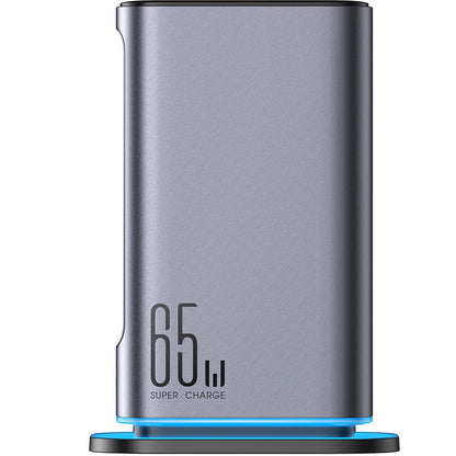 Nabíjecí stanice Joyroom JR-TCM02, 65W, 3.25A, 2 x USB-A - 4 x USB-C, Šedá