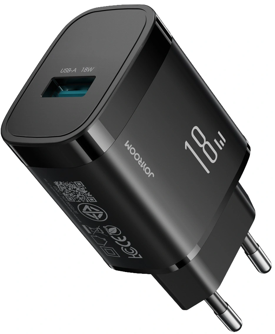 Síťová nabíječka Joyroom JR-TF4, 18W, 3A, 1 x USB-A, černá