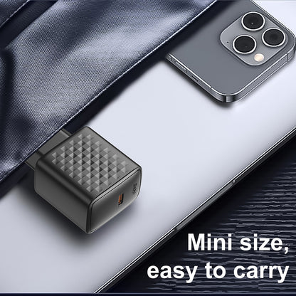 Síťová nabíječka Lito LC13, 20W, 3A, 1 x USB-C, Černá