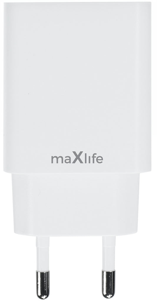 Síťová nabíječka MaXlife MXTC-13-20C, 20W, 3A, 1 x USB-C, Bílá