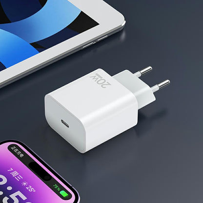 Sendem OG73 Network Charger, 20W, 3A, 1 x USB-C, White