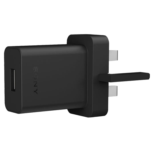 Síťová nabíječka Sony EP800, 4,25W, 0,85A, 1 x USB-A, UK, černá