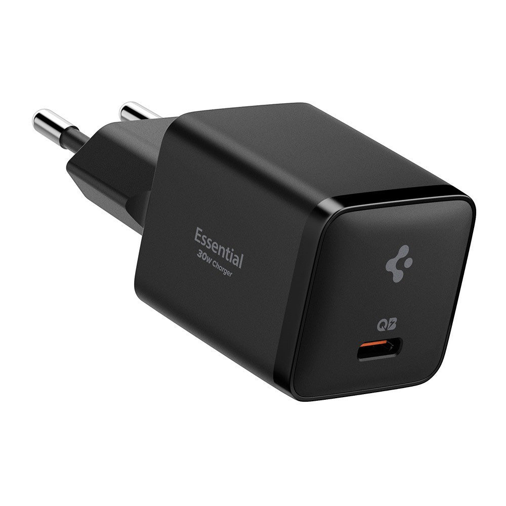 Síťová nabíječka Spigen EE301EU Essential, 30W, 3A, 1 x USB-C, černá ACH09493