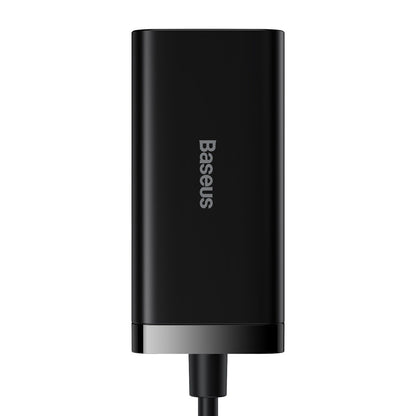 Nabíječka Baseus GaN3 Pro, 100W, 5A, 2 x USB-A - 2 x USB-C, Černá CCGP000101