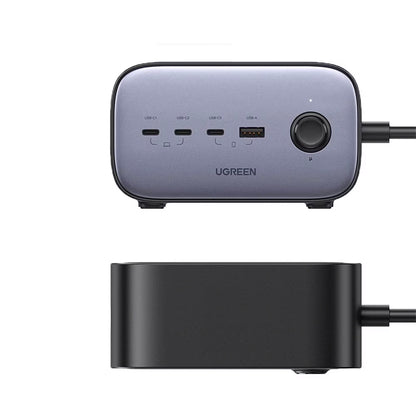 Prodlužovací kabel UGREEN CD270, 2 x Schuko, šedý