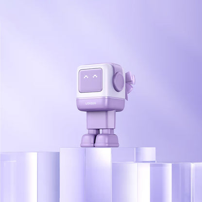 Síťová nabíječka UGREEN CD361 Uno, 65W, 3.25A, 1 x USB-A - 2 x USB-C, Fialová