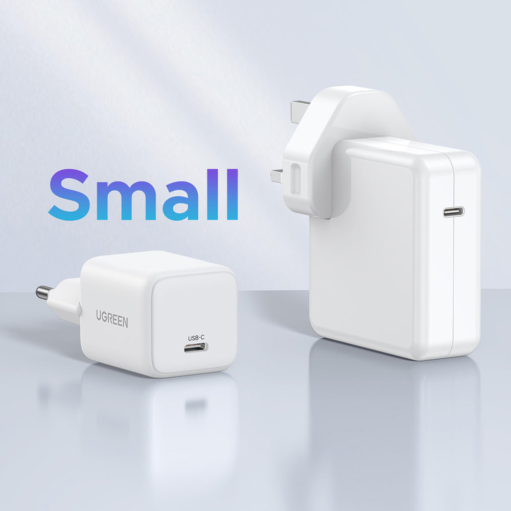 Síťová nabíječka UGREEN X512, 20W, 3A, 1 x USB-C, Bílá