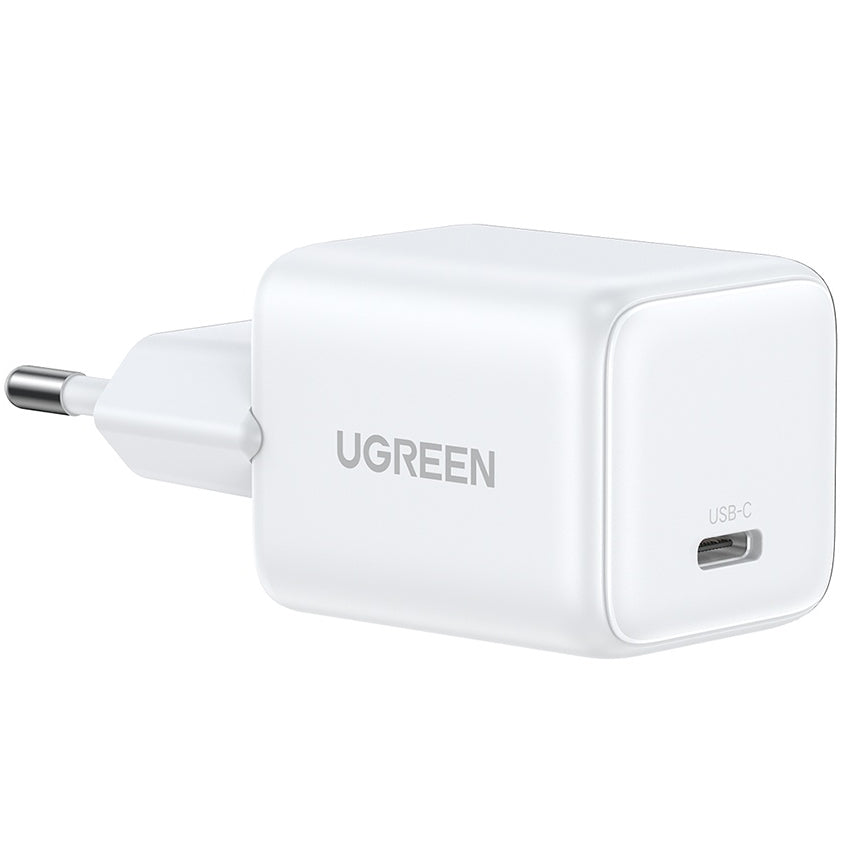 Síťová nabíječka UGREEN X513, 30W, 3A, 1 x USB-C, Bílá