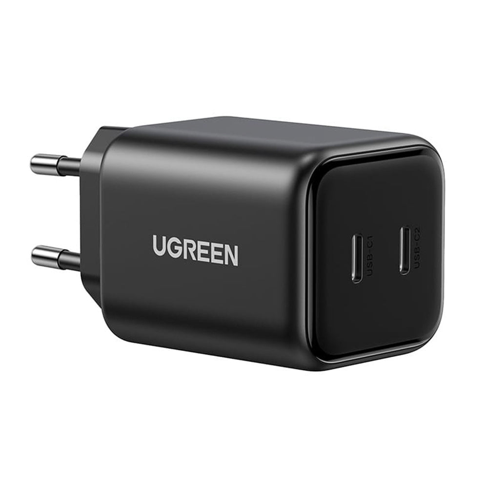 Síťová nabíječka UGREEN X526 (65058), 45W, 3A, 2 x USB-C, černá