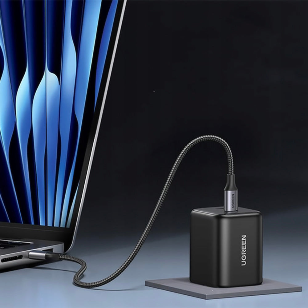 Síťová nabíječka UGREEN X526 (65058), 45W, 3A, 2 x USB-C, černá