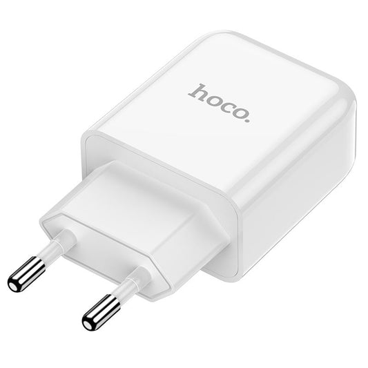 Síťová nabíječka HOCO N2, 10W, 2A, 1 x USB-A, bílá