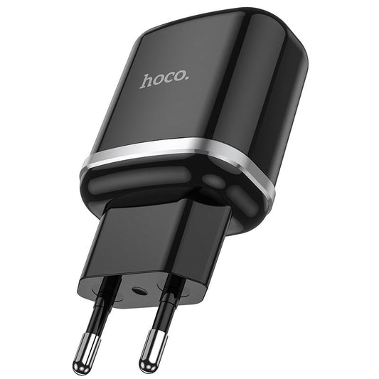 Síťová nabíječka HOCO N3, 18W, 3A, 1 x USB-A, Černá