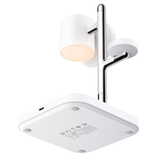 Bezdrátová nabíjecí stanice Acefast E39 3v1, 32.5W, bílá