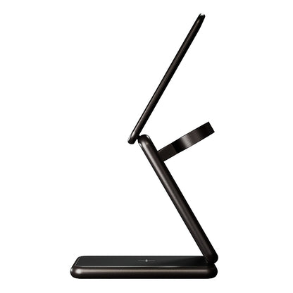 Bezdrátová nabíjecí stanice Allity. AWC-230-22WMS 3v1, 22.5W, 1.67A, Šedá