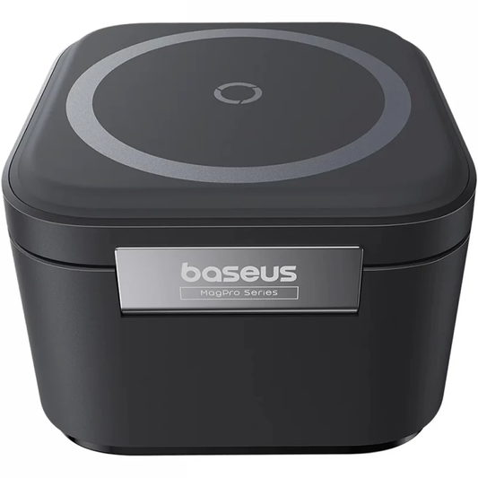 Bezdrátová síťová nabíječka Baseus MagPro 3v1, 25 W, 1× USB-C, černá P10264100123-01