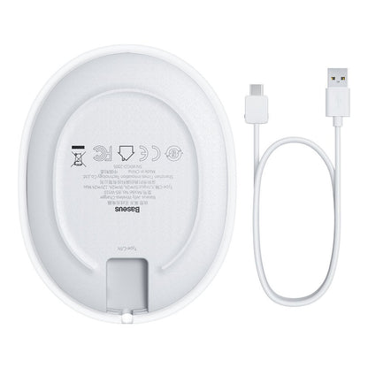 Bezdrátová nabíječka Baseus Jelly, 15W, 1.67A, Bílá WXGD-02