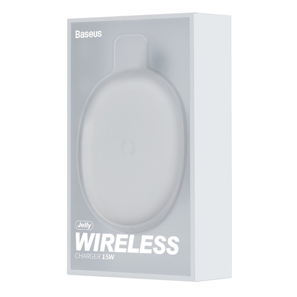 Bezdrátová nabíječka Baseus Jelly, 15W, 1.67A, Bílá WXGD-02