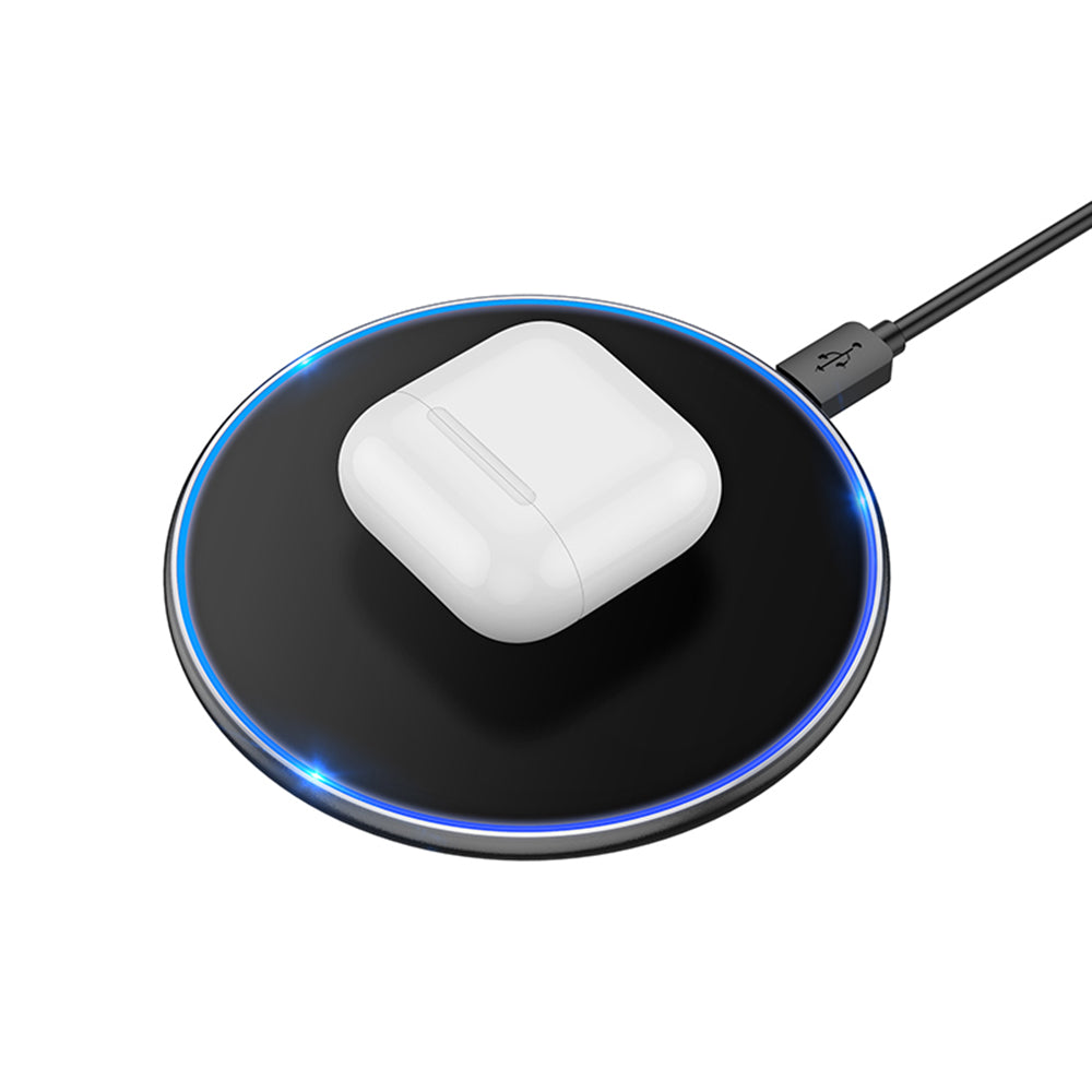 Bezdrátová síťová nabíječka Borofone BQ3 Pro, 15W, 1.67A, Černá