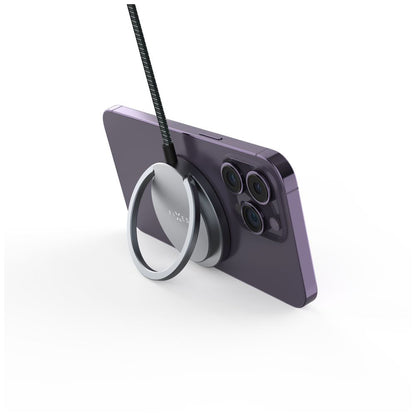 Bezdrátová nabíječka Fixed Ring, 15W, 1.67A, šedá