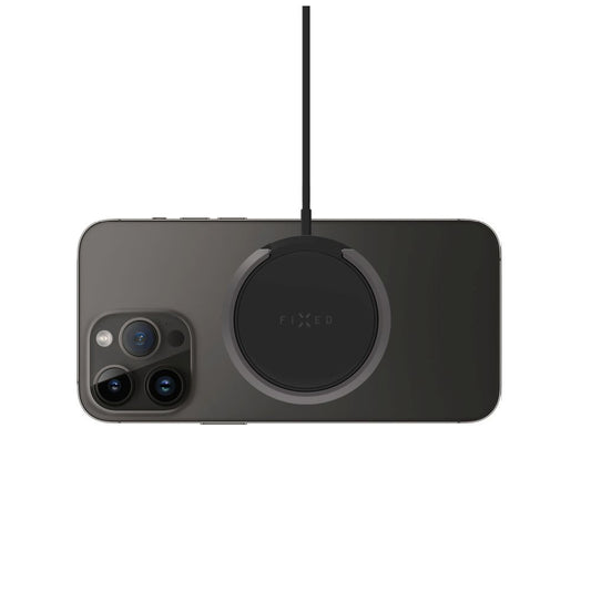 Bezdrátová nabíječka Fixed Ring, 15W, 1.67A, černá