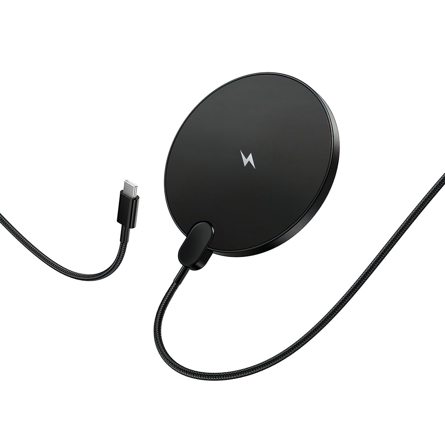 Bezdrátová síťová nabíječka HOCO CW62, 15W, 1.67A, černá
