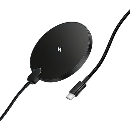 Bezdrátová síťová nabíječka HOCO CW62, 15W, 1.67A, černá