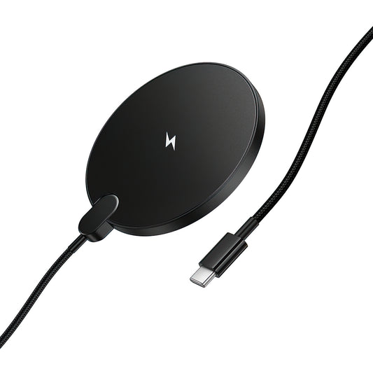 Bezdrátová síťová nabíječka HOCO CW62, 15W, 1.67A, černá