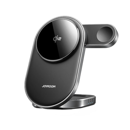 Bezdrátová síťová nabíječka Joyroom JR-W17 3v1, 15W, 1.67A, černá