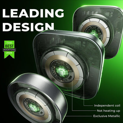 Bezdrátová nabíjecí stanice Lisen 3v1, 15W, 1.67A, šedá YL0424040001