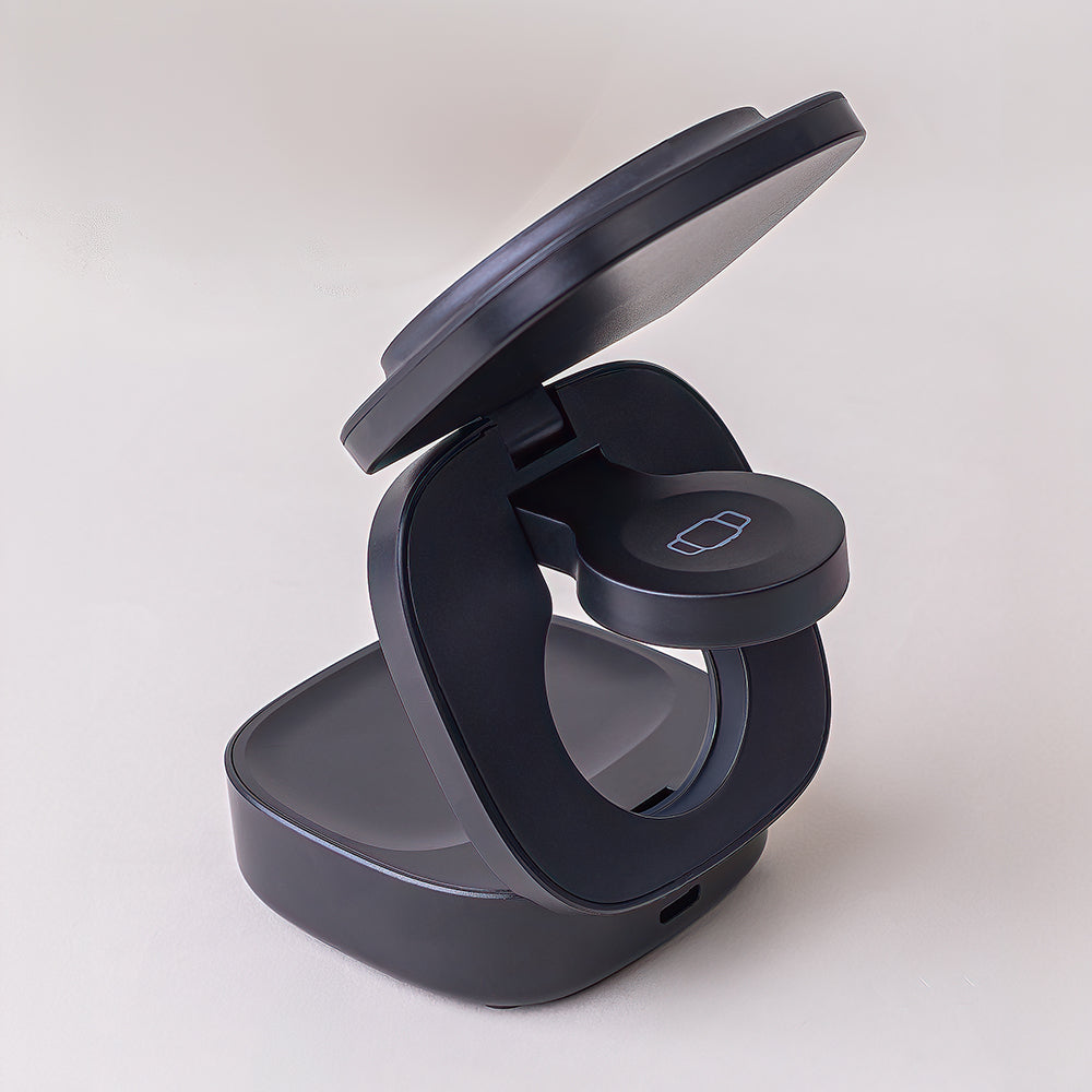 Bezdrátová síťová nabíječka MaXlife MXWC-06 3v1, 15W, 1.67A, Černá