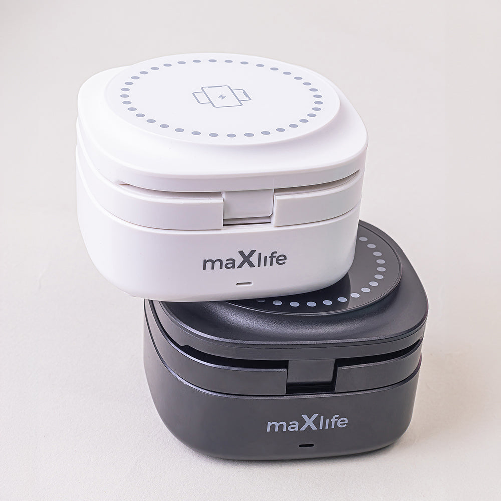 Bezdrátová síťová nabíječka MaXlife MXWC-06 3v1, 15W, 1.67A, Černá