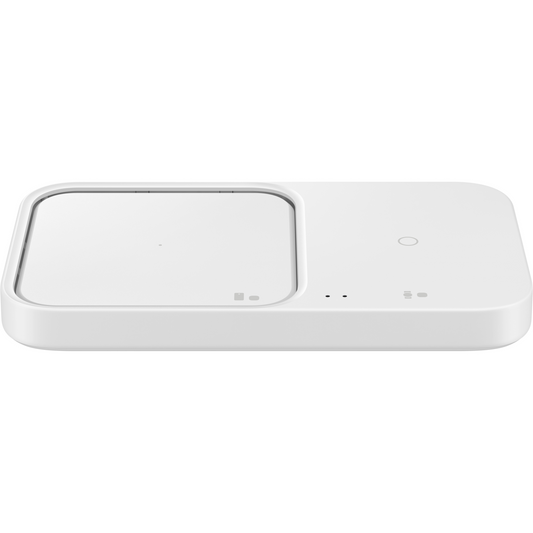 Bezdrátová síťová nabíječka Samsung Duo, 15W, 1,67A, bílá, znovu zabalená EP-P5400BWEGEU