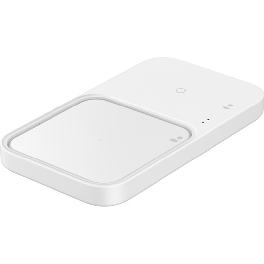Bezdrátová síťová nabíječka Samsung Duo, 15W, 1,67A, bílá, znovu zabalená EP-P5400BWEGEU
