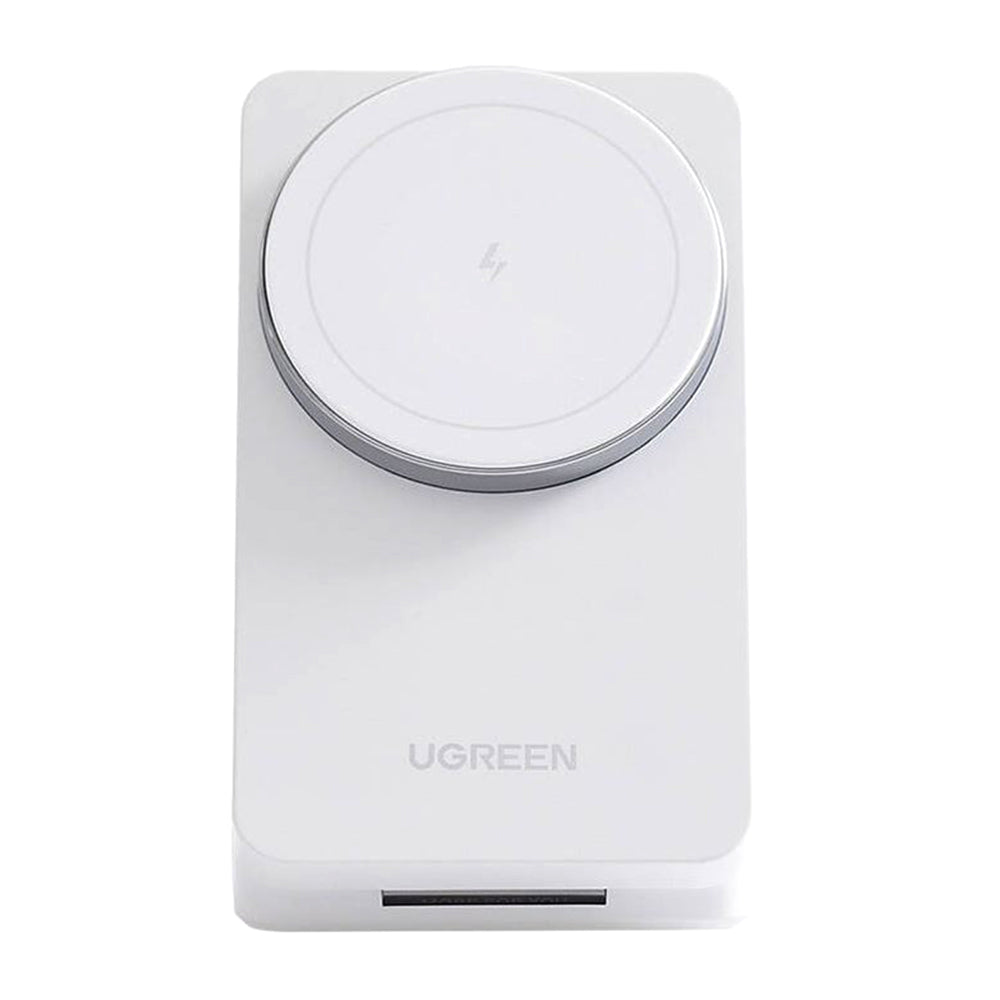 Bezdrátová síťová nabíječka UGREEN W528 2v1, 20W, 1.67A, Bílá