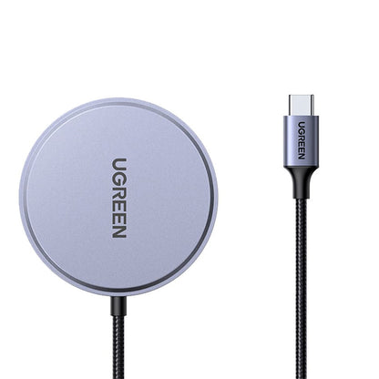 Bezdrátová síťová nabíječka UGREEN W703, 15W, 1.67A, Černá
