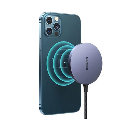 Bezdrátová síťová nabíječka UGREEN CD245, 15W, 1.67A, Šedá