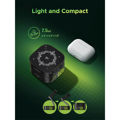 Bezdrátová síťová nabíječka UGREEN Genshin Impact Ed.W702 2v1, 25W, 1.67A, 1 x USB-C, Černá