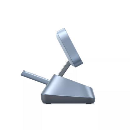 Bezdrátová nabíjecí stanice UGREEN W711 3v1, 25W, 1.67A, Modrá