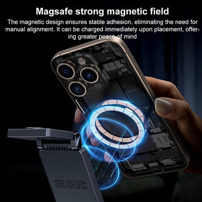 Bezdrátová nabíječka Yesido DS25 3v1, 15W, 1.67A, Černá