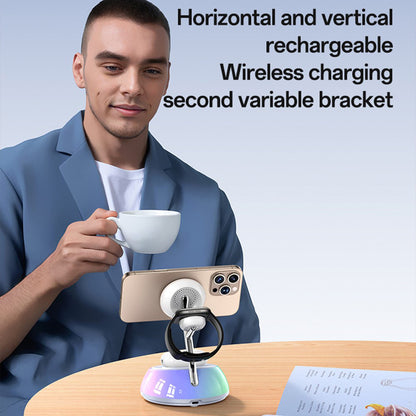 Bezdrátová nabíječka Yesido DS31 3v1, 15W, 1.67A, Bílá